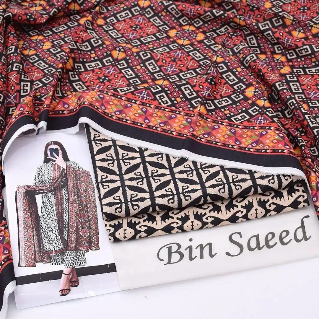 Bin Saeed 3 Pcs Women