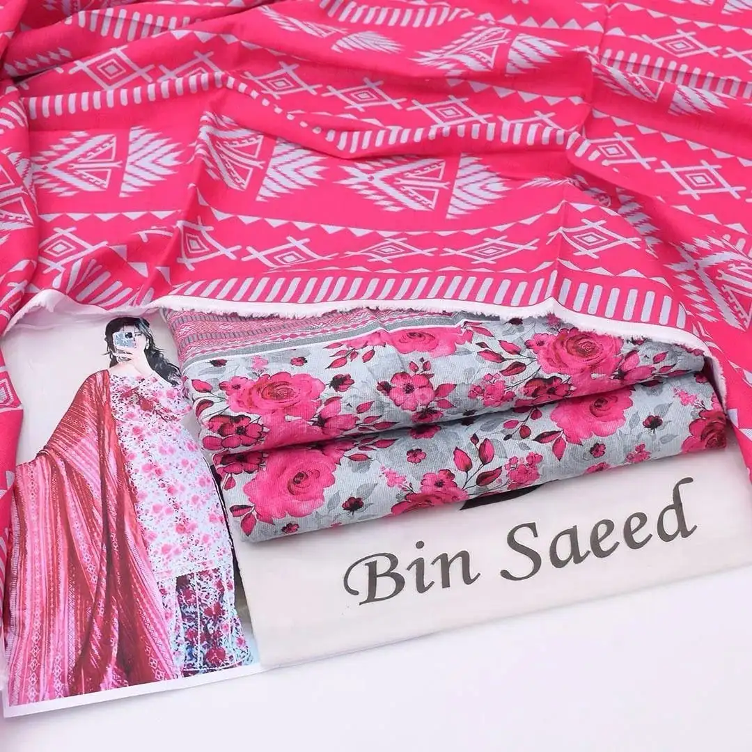 Bin Saeed 3 Pcs Women