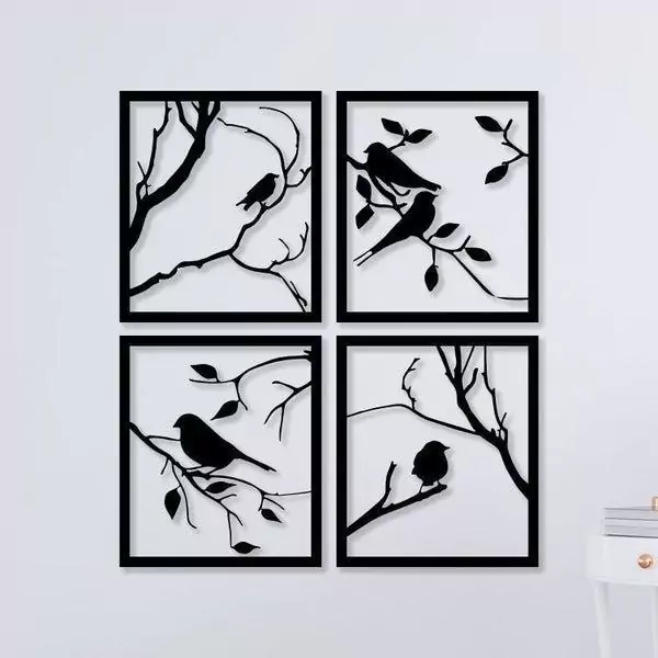 Bird Design Wall Sticker