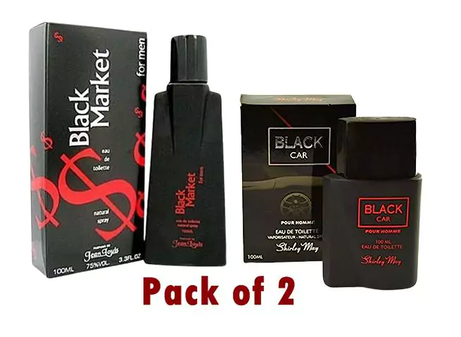 Black Market And Black Car Perfume Pac