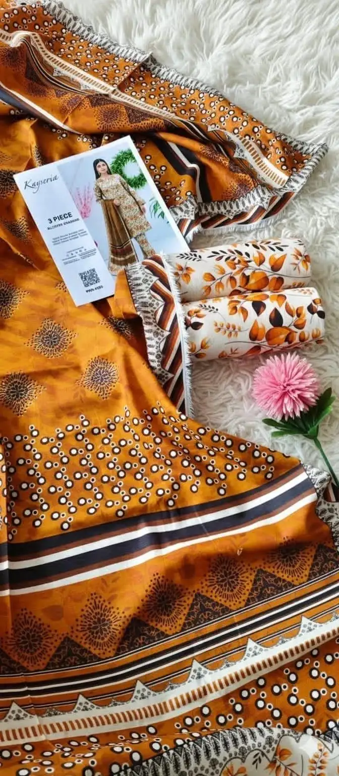 Branded Kayseria Khaddar 3 Pcs Women
