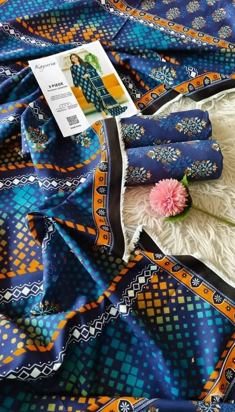 Branded Kayseria Khaddar 3 Pcs Women