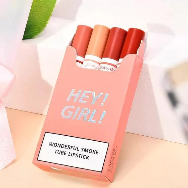 Cigarettes Style Lipstick Set of 4