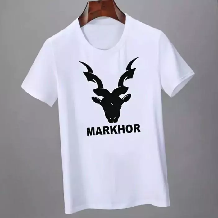 Cotton Markhoor Printed Jersey T Shirt