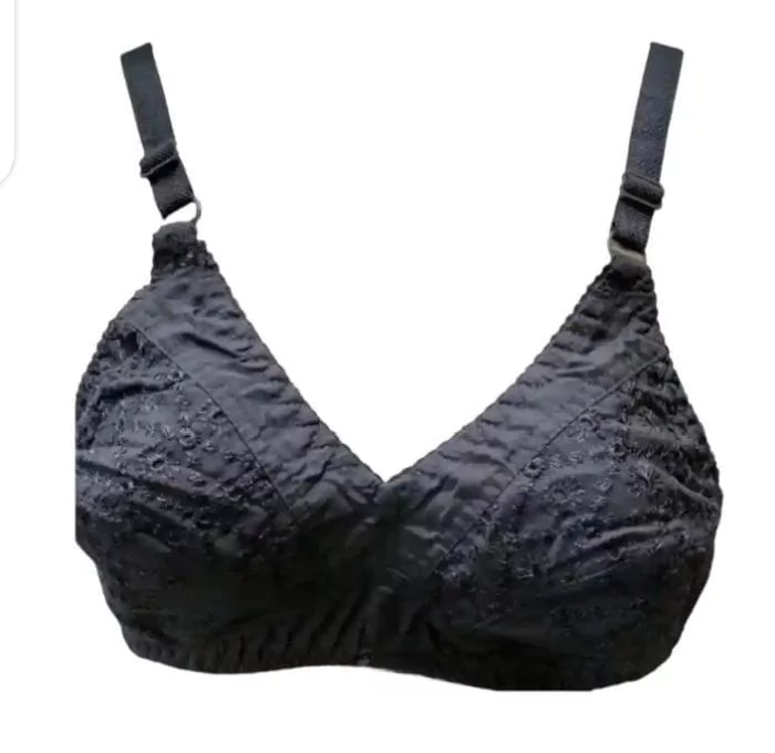 Cotton Plain Full Cup Bra