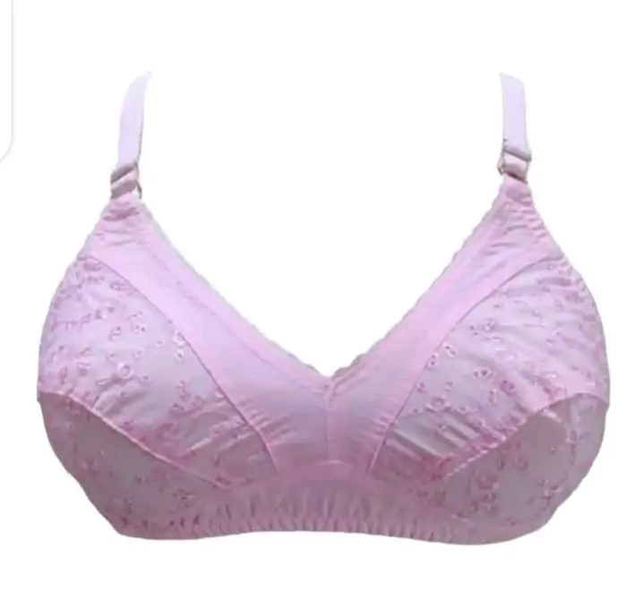 Cotton Plain Full Cup Bra