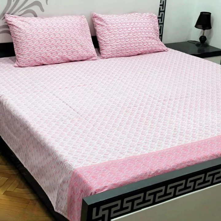 Cotton Printed Double Bedsheet