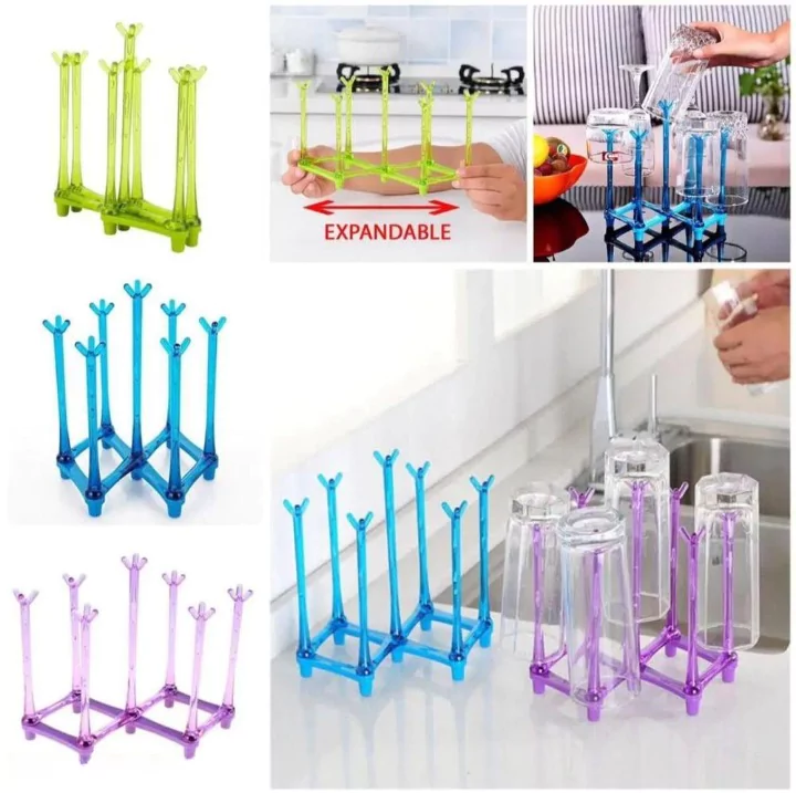kitchen and appliances - Crystal Glass Holder