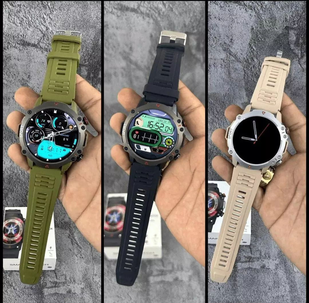 Digital Display Sports Smart Watch Green