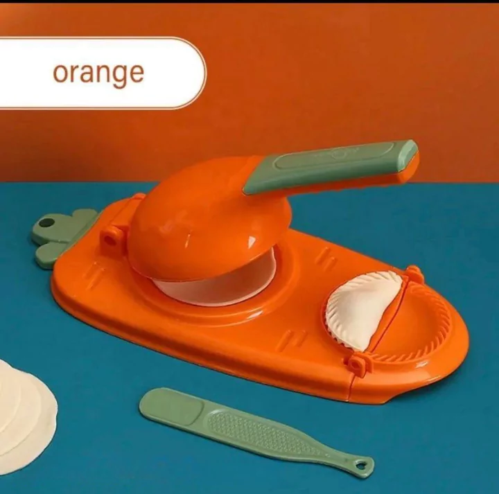 Dumpling Samosa Maker 2 in 1 Orange