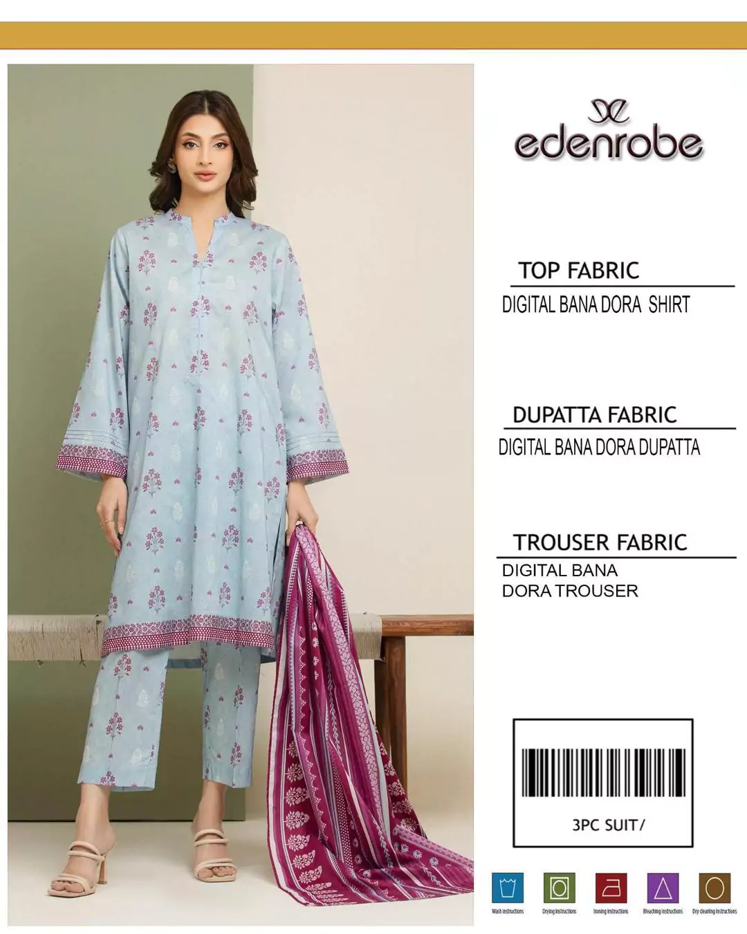 Edenrobe 3 Pcs Women