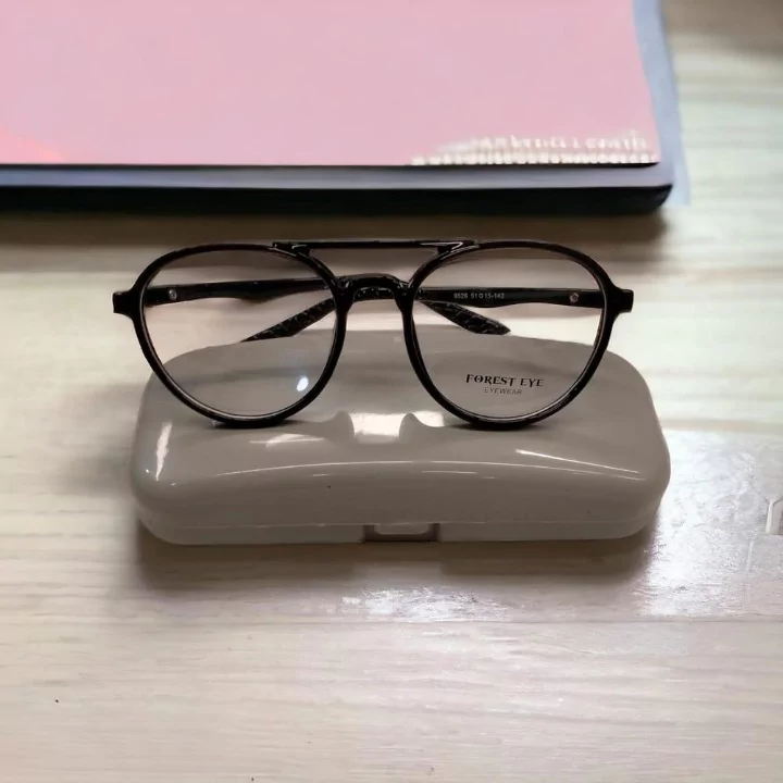 Eye Glasses Frame Round Plastic