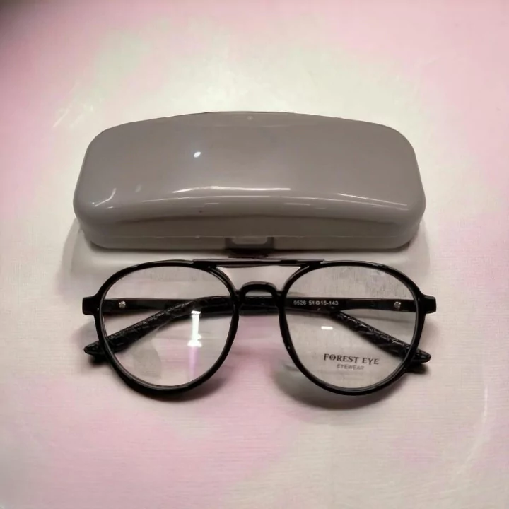 Eye Glasses Frame Round Plastic
