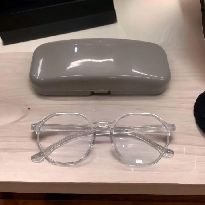 Eye glasses Frame Transparent Wafer Shape 