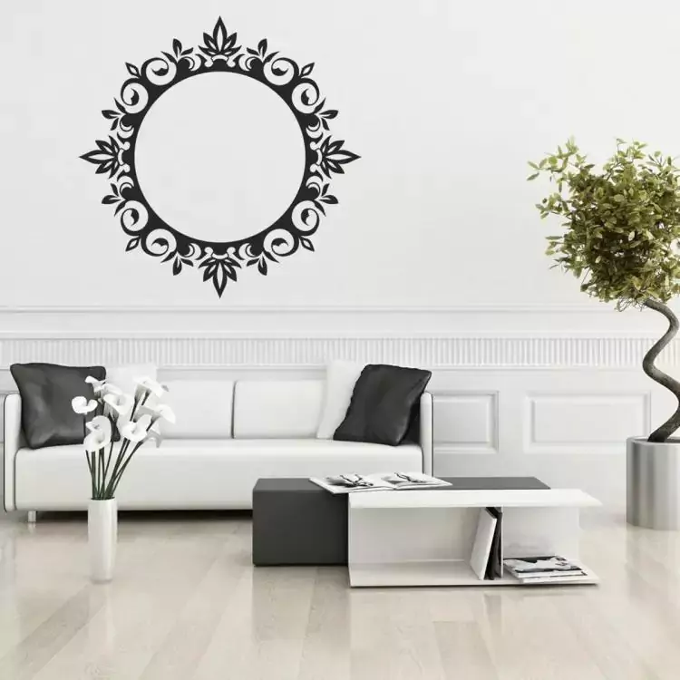 Flower Design Wall Sticker