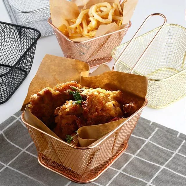 kitchen and appliances - French Fry Serving Basket
