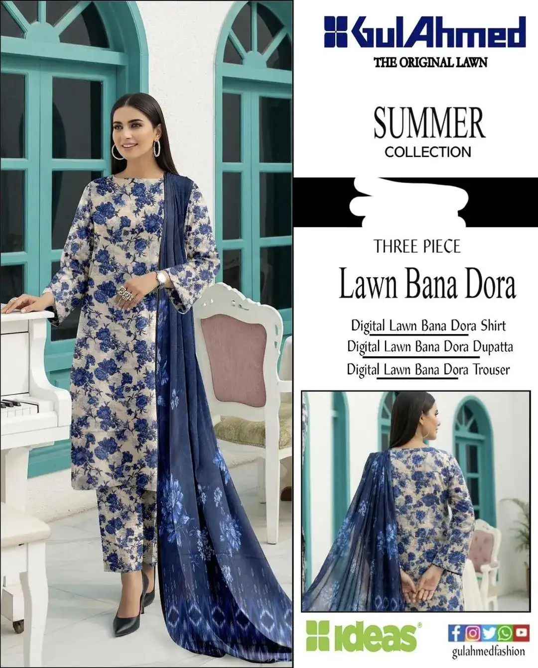 Gul Ahmed 3 Pcs Women