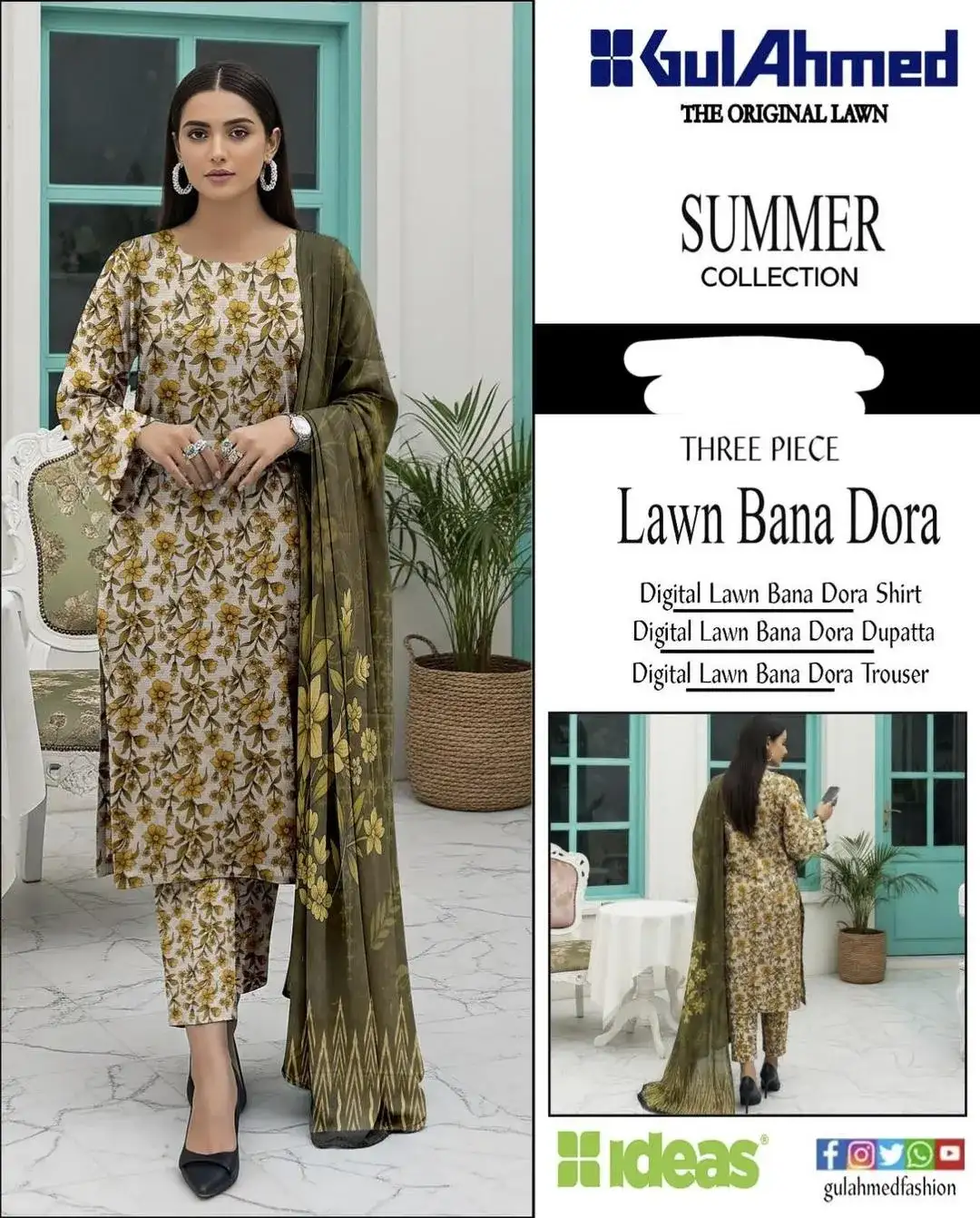 Gul Ahmed 3 Pcs Women