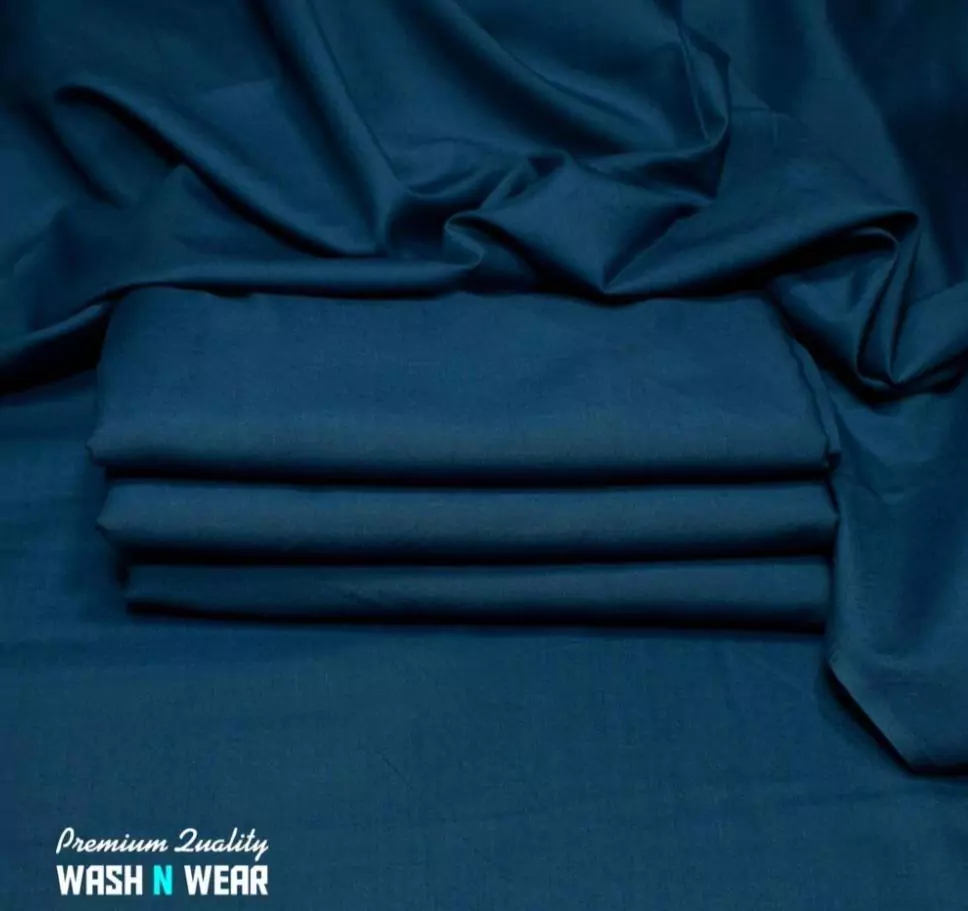 Gul Ahmed Wash & Wear Plain Unstitched Suit for Men