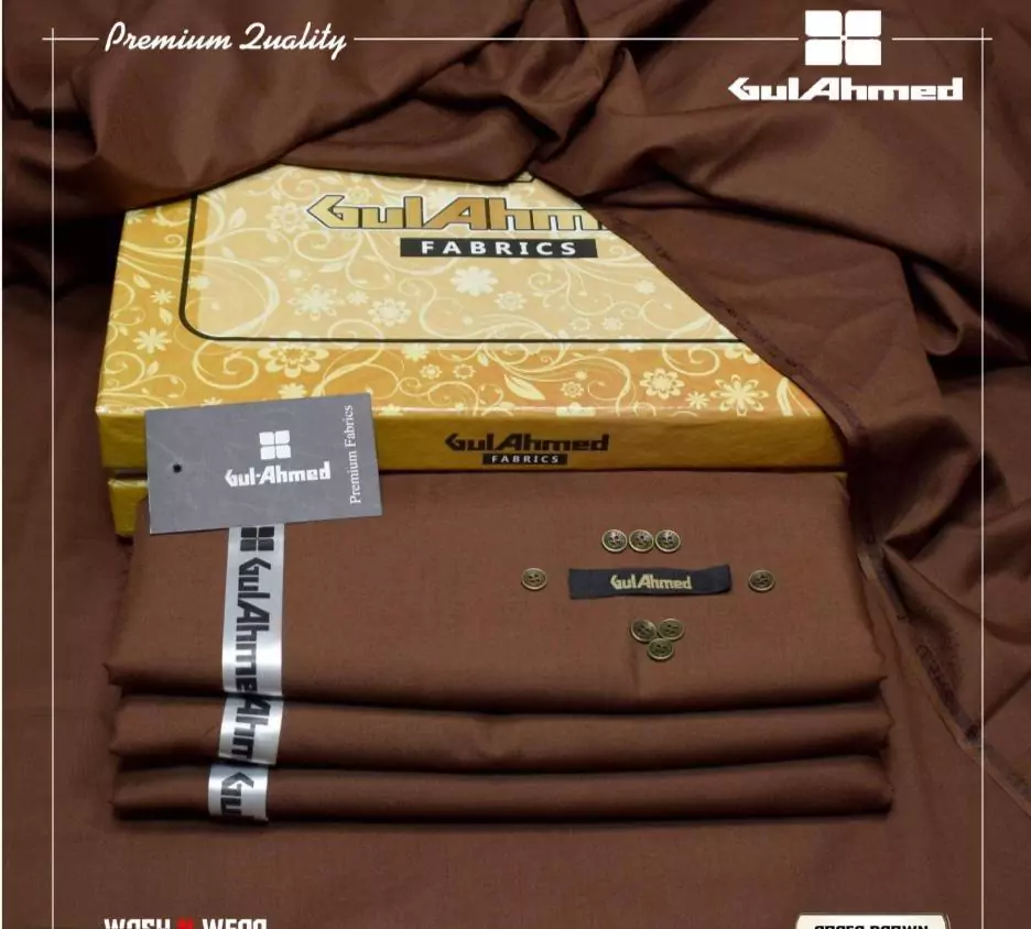 Gul Ahmed Wash & Wear Plain Unst
