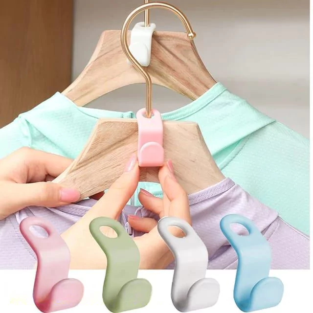 home accessories - Hooks Clothes Hanger Organizer Pack of 4