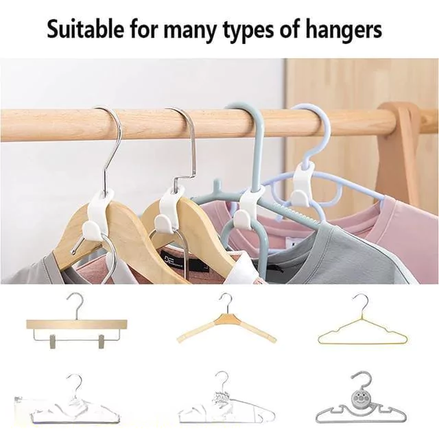Hooks Clothes Hanger Organizer Pack of 4
