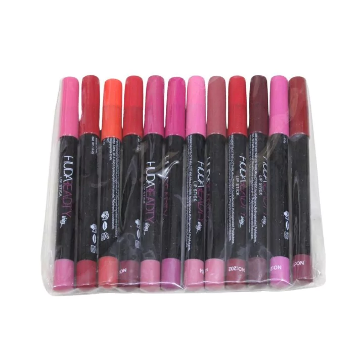 Huda Beauty Lipstick Pack of 12