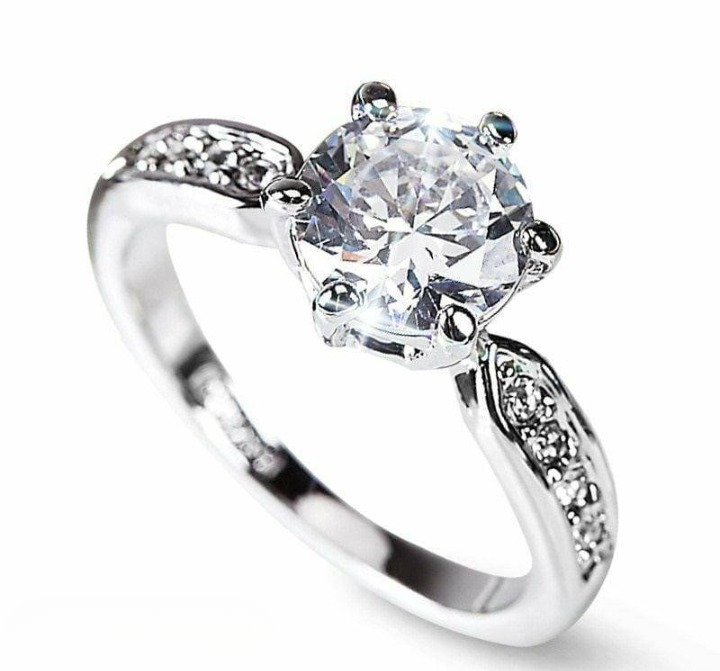 Imported Zircon Ring Adjustable For Women