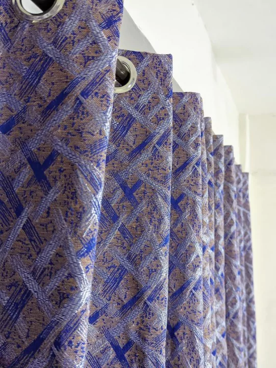 curtains - Jackquard Printed Indoor Home Curtains