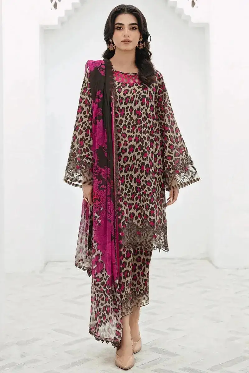 KARANDI MOST HIT ARTICLES 3 Pcs Unstitched Digital Print Suit VW541