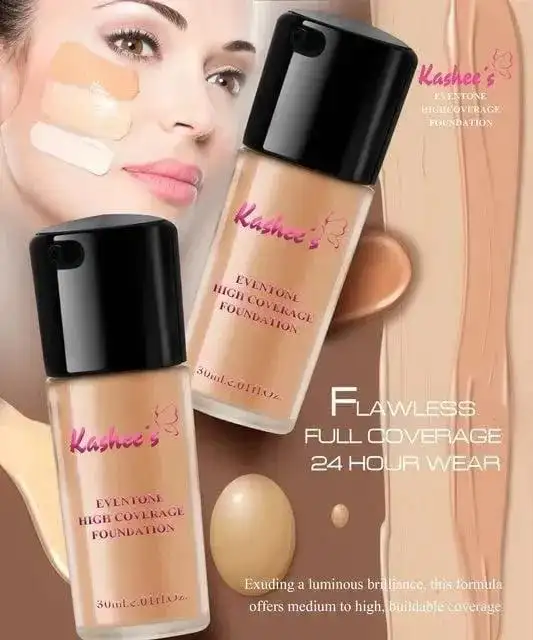 Kashees 24 Hours Full Coverage Foundation