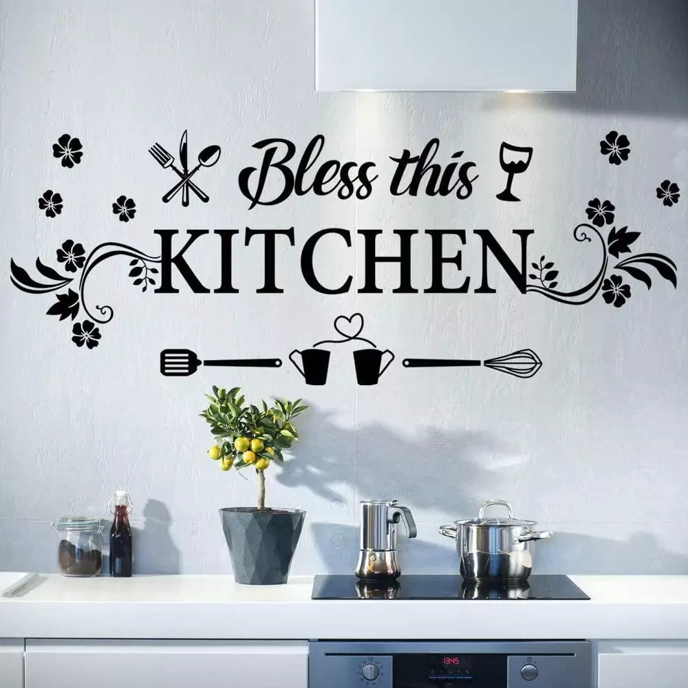 Kitchen Quote Wall Decor Sticker