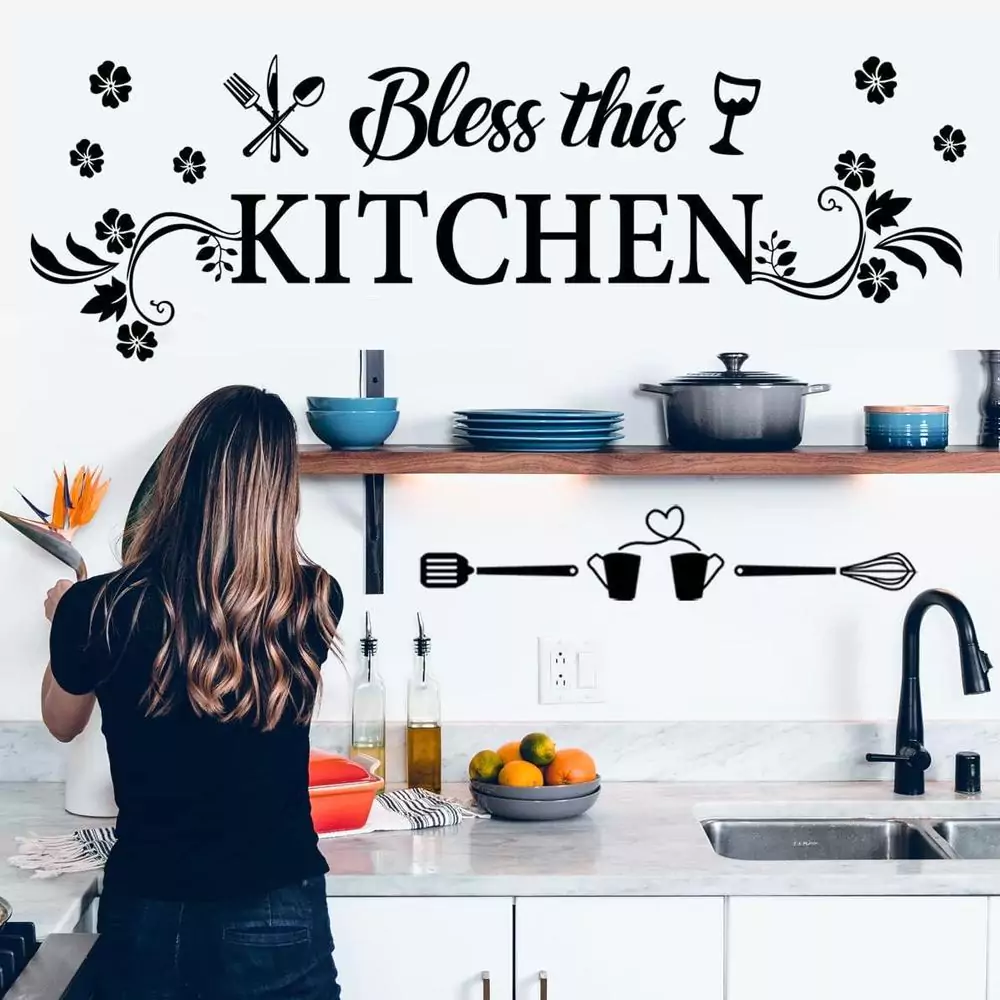 Kitchen Quote Wall Decor Sticker