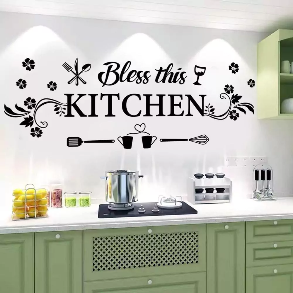 Kitchen Quote Wall Decor Sticker