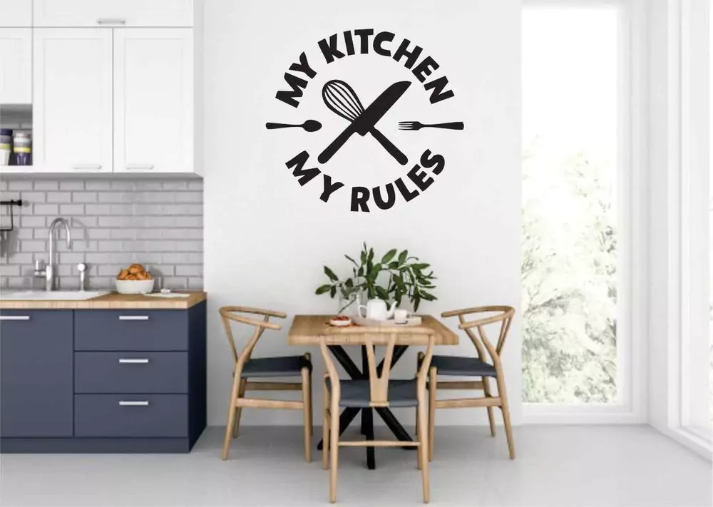 Kitchen Wall Art Sticker Decor