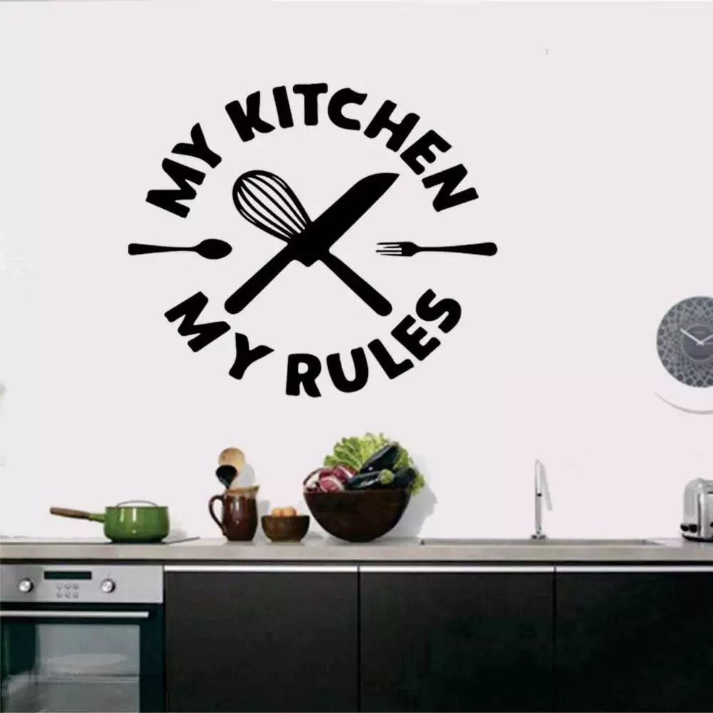 Kitchen Wall Art Sticker Decor