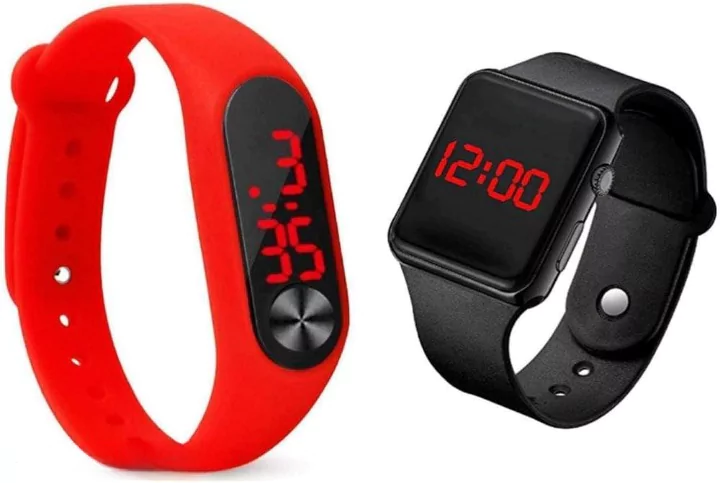 LED Display Smart Watch Pack of 2