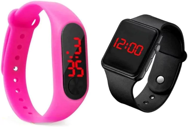 LED Display Smart Watch Pack of 2