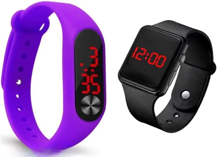 LED Display Smart Watch Pack of 2