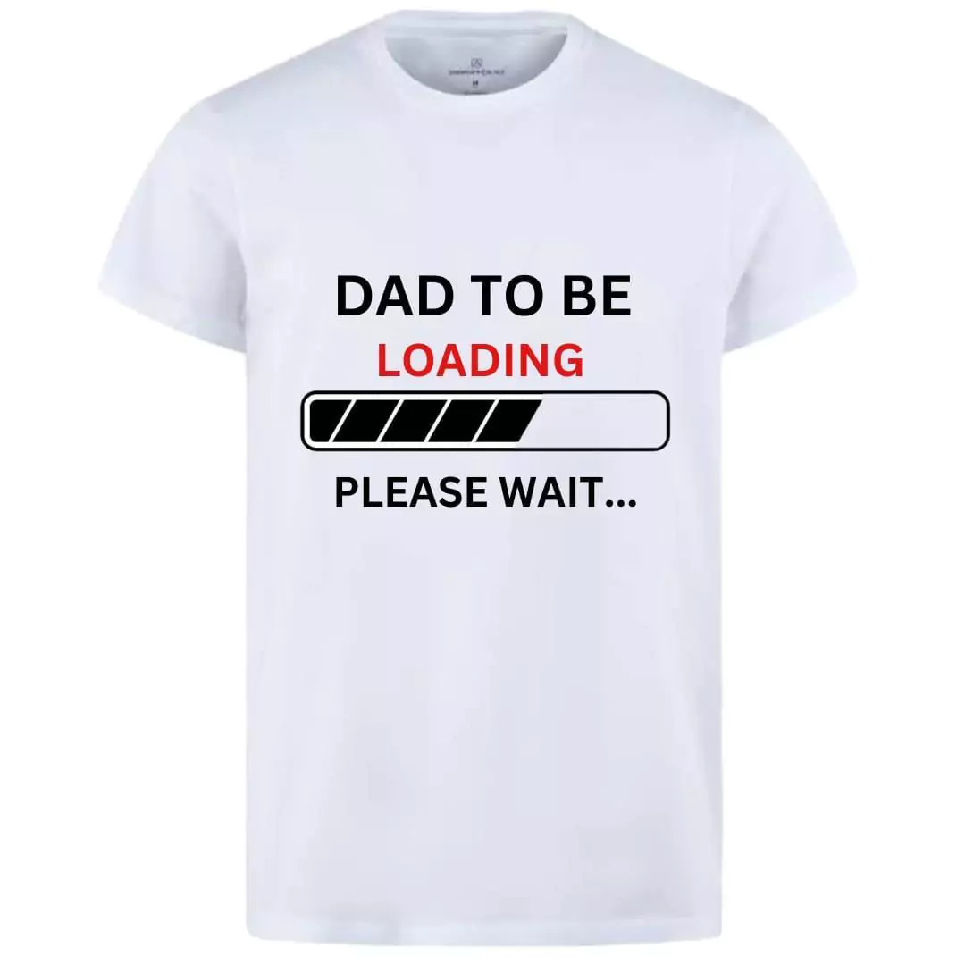 Loading Printed Stylish Mens Graphic Sublimation T Shirt in White