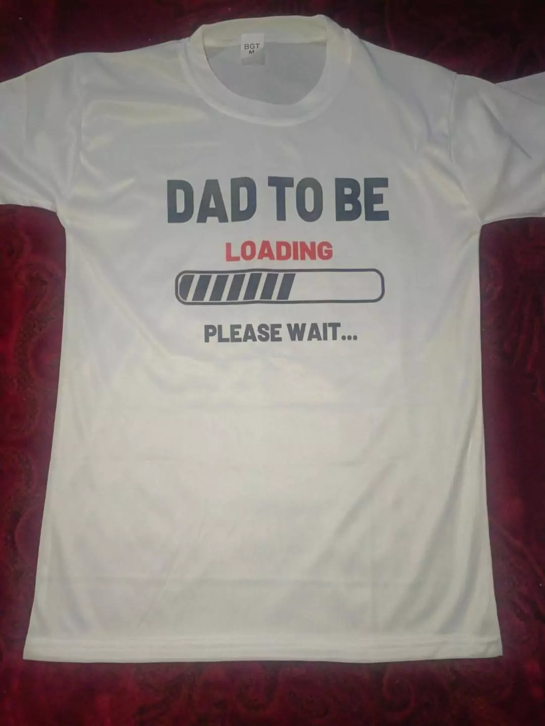 Loading Printed Stylish Mens Graphic Sublimation T Shirt in White