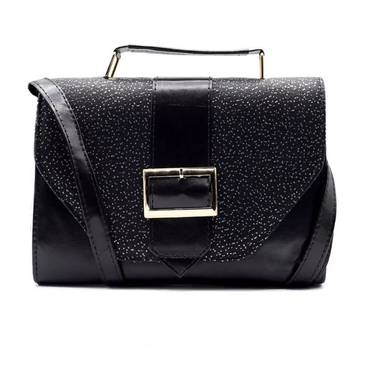 Long Strap Stylish Handbag With Top Handle