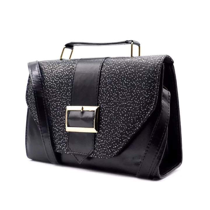 Long Strap Stylish Handbag With Top Ha