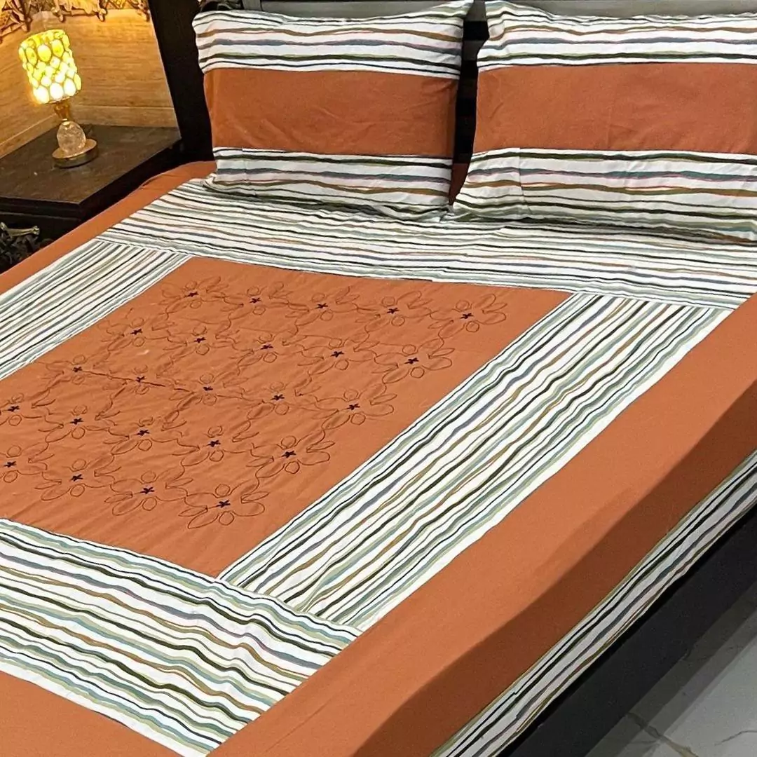 Luxurious Cotton Patchwork Double Beds