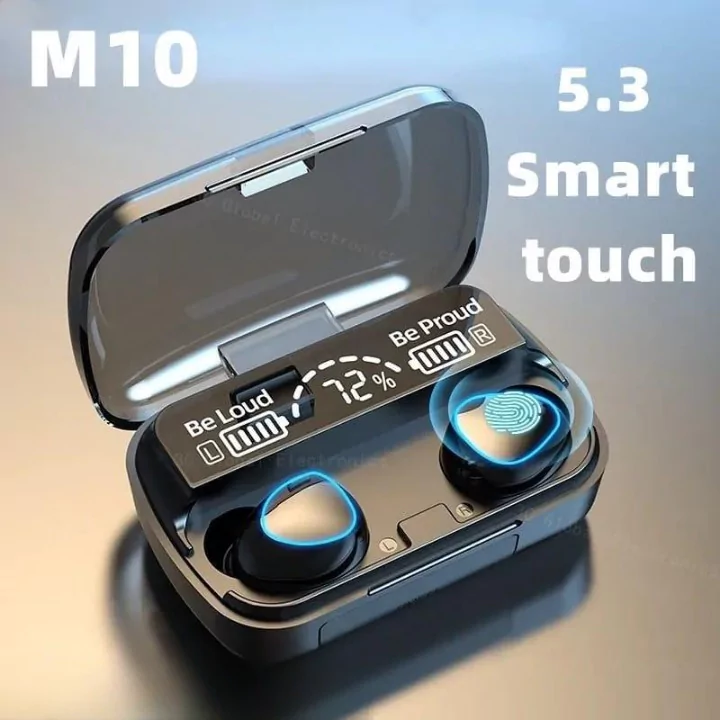M10 Digital Display Case Earbuds