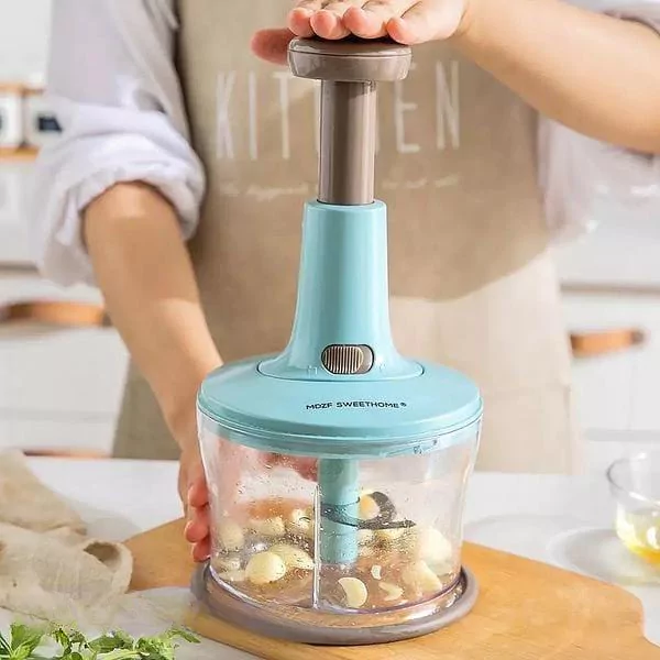 kitchen and appliances - Manual Hand Press Food Chopper
