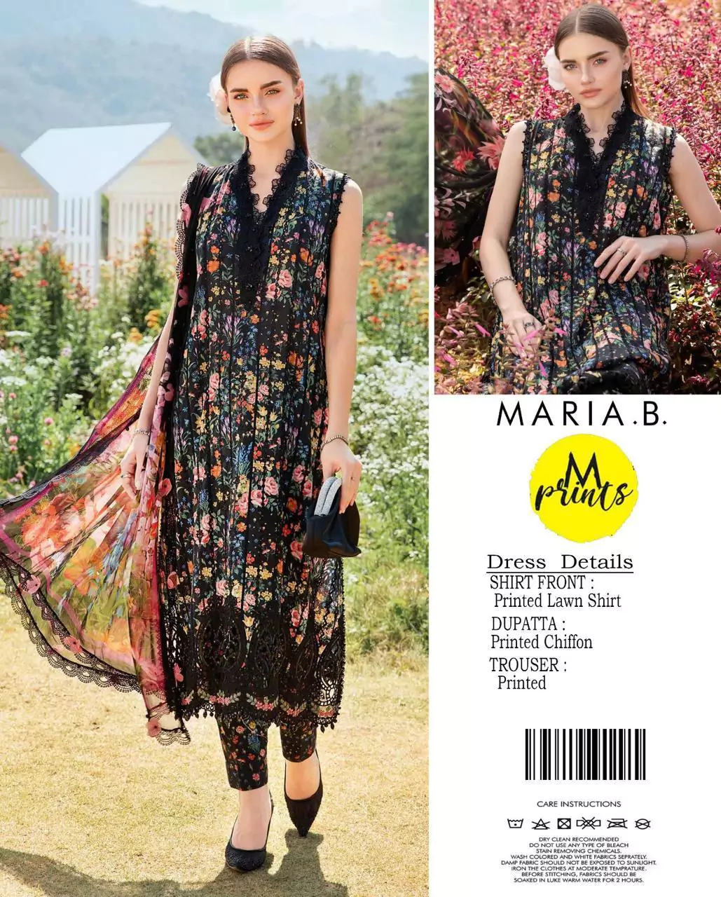 Maria B 3 Pcs Unstitched Lawn Pr