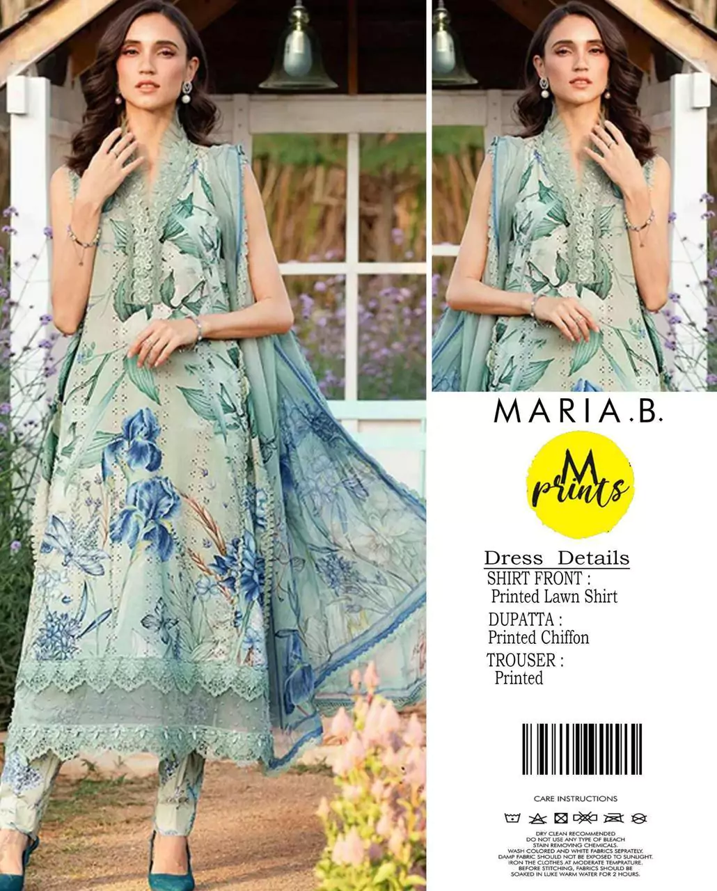 Maria B 3 Pcs Unstitched Lawn Pr