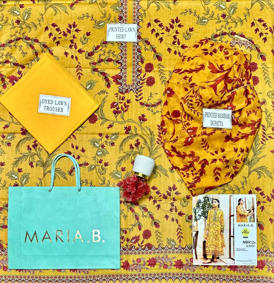Maria B 3 Pcs Women