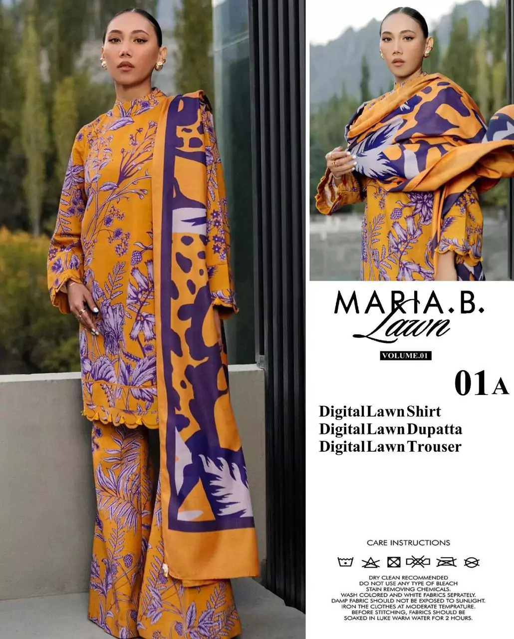 Maria B 3 Pcs Women